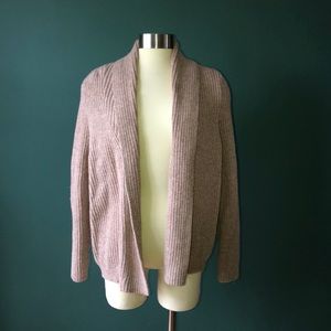 Tan & Pink Cardigan